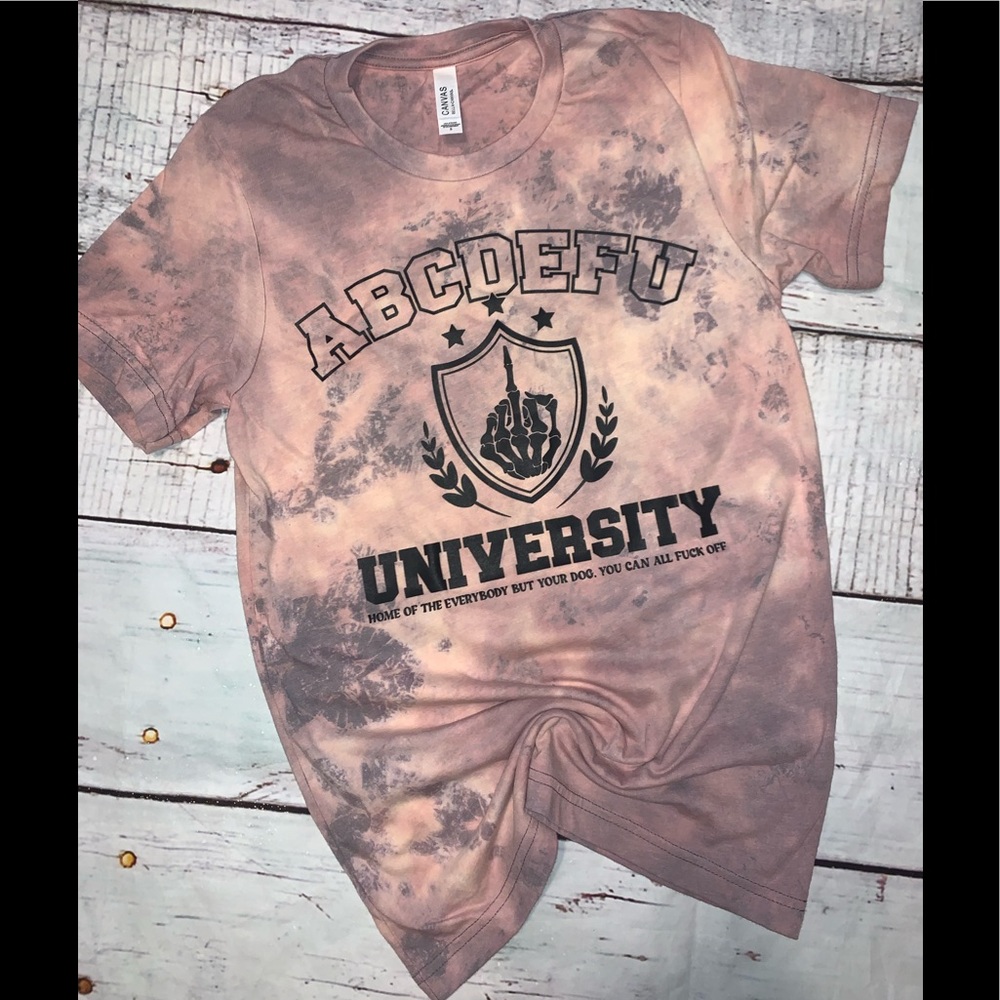 ABCDEFU University Bella Tee